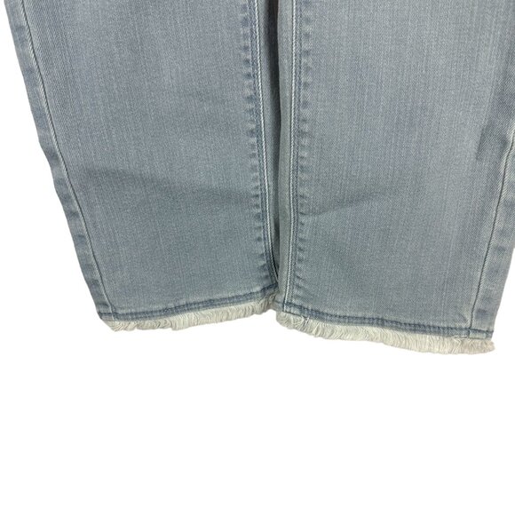 J.Jill Women's Authentic Fit Cropped Jeans Size 4 Light Wash Denim - Picture 2 of 6